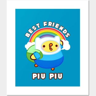 piu piu Posters and Art